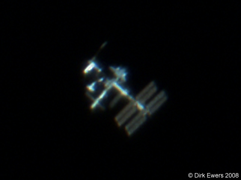 ISS + STS122 11.02.2008